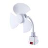 Multi-functional Socket Fan: Small Whirlwind Wall-mounted or Floor-standing Fan for Toilet and Kitchen
