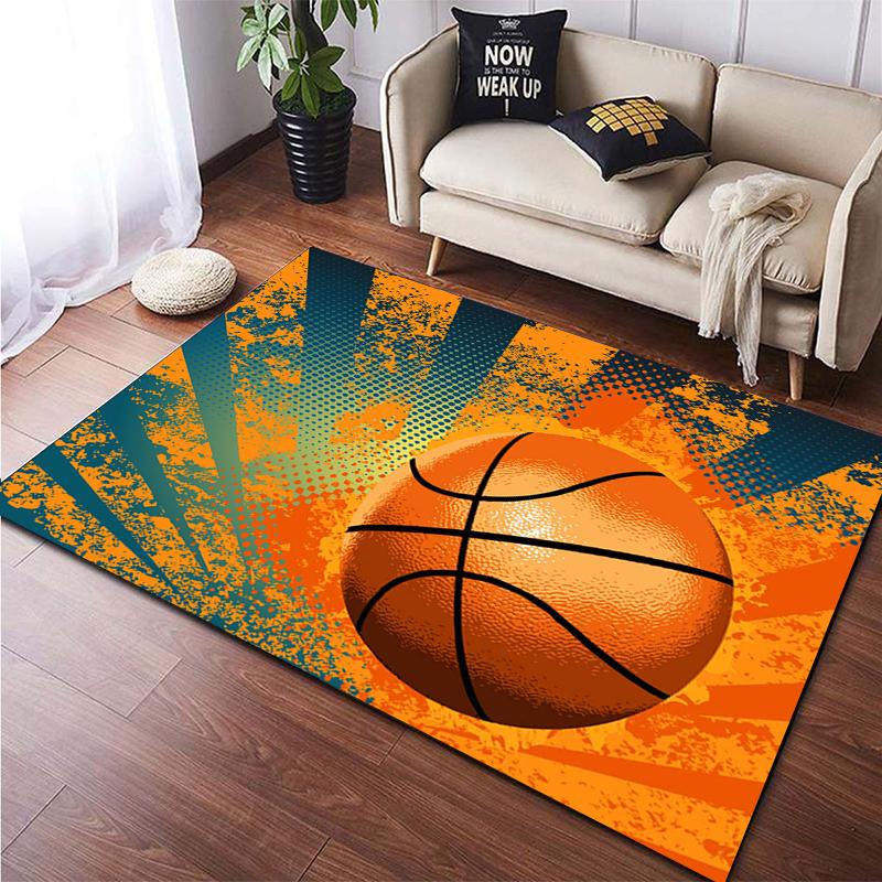 Basketball HD Printed Area Large Rug ,Carpet for Living Room Bedroom Sofa Decoration Non-slip Floor Mats Dropshipping Alfombras