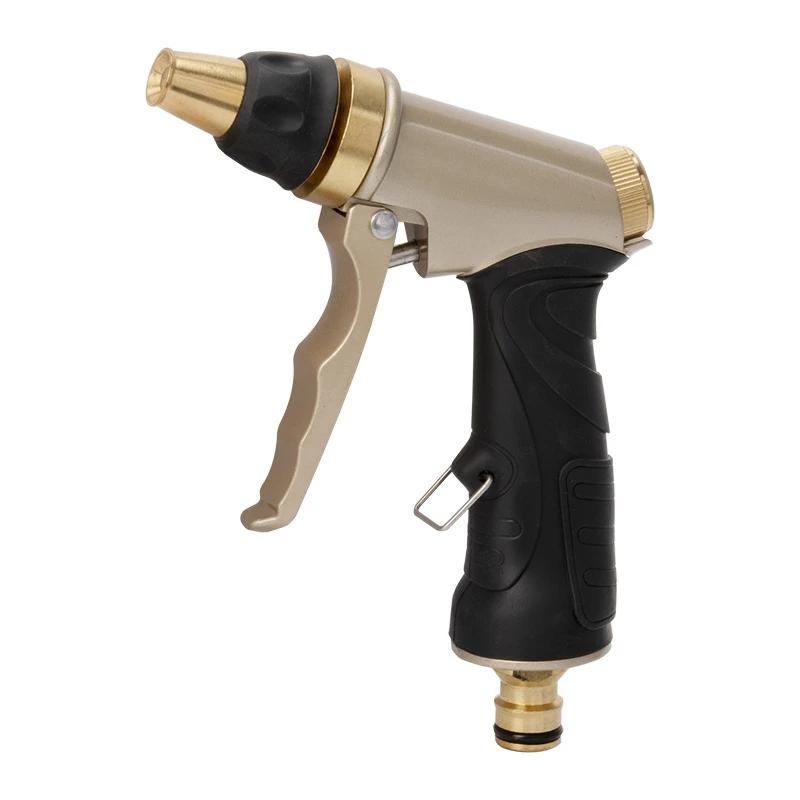 Copper-Zinc Alloy High-Pressure Water Gun - for Car Wash, Garden Irrigation & Cleaning