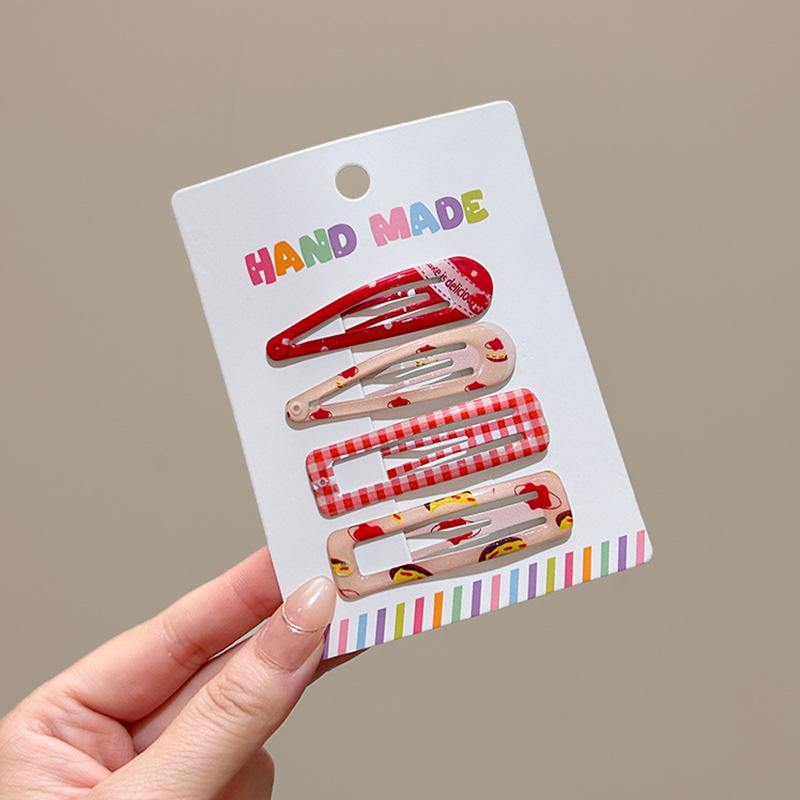 Cute, Stylish, Simple, Versatile Baby Hair Clips, Girl's Bangs Clips, Colorful Hair Clips