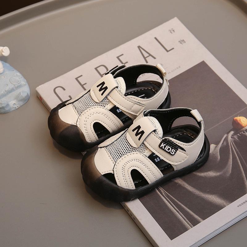 Children's Sandals 2025 New Fashion Boys' Shoes Casual Boys' Sports Sandals Soft Soled Baby Shoes Anti Slip Kids Shoe Sandalias