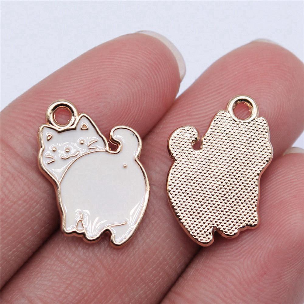 Anhänger Niedliche Katze Anhänger Kinder Schmuck Materialien QC037