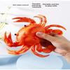 Non Toxic Soft Pvc Squeaky Crab Lobster Toy Realistic Sound For Kids Bath Time Pretend Play