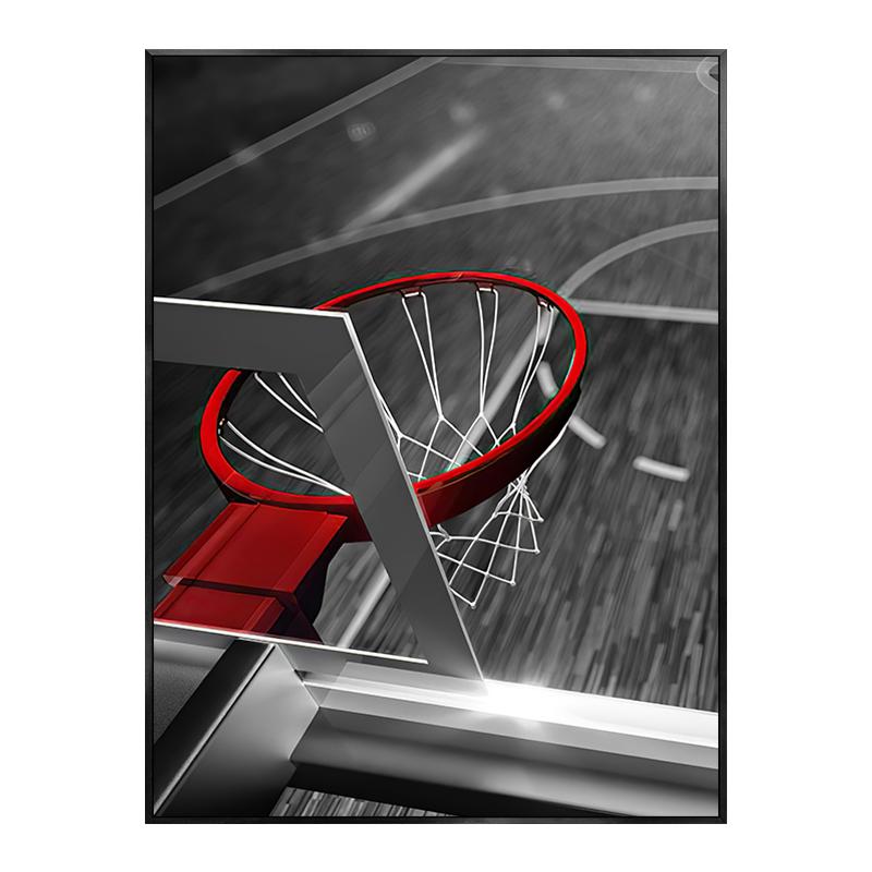 Modern Basketball Player Sneakers Poster Black White Decorative Paintings Canvas Wall Art Photos Pictures Living Room Home Decor