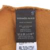 Excellent HERMES Stall New Libris Brown cashmere Women Used
