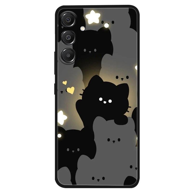 For Samsung A56 Case Silicone Luxury Space Soft Bumper for Samsung Galaxy A36 A26 A56 A16 4G 5G Phone Cover TPU Funda Fashion
