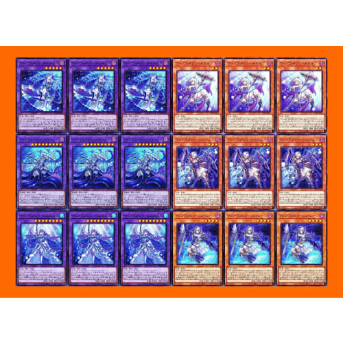 Tiaraments Deck Tiaraments Kitokaros Tiaraments Shaylane String Voice That Pierces the Destruction of the World, 76 Cards of the Brilliant Demon Knigh