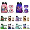 Gabbys Backpack Dollhouse Schoolbag Students Shoulder Bags Pencil Case Pouch