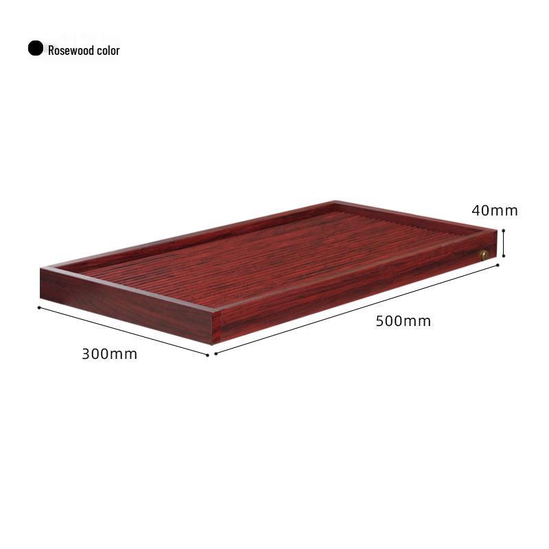 High-End Eco-friendly Bakelite Tea Tray with Drainage - Kung Fu Tea Set Table