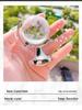 Mini Transparent Crystal Glass Globe Ornament for Home Decor