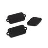 For SUZUKI SV650 SV 650 2003 2004 2005 2006 Aluminum Smog Block Off Plates Cover Fit Motorcycle Accessories Black