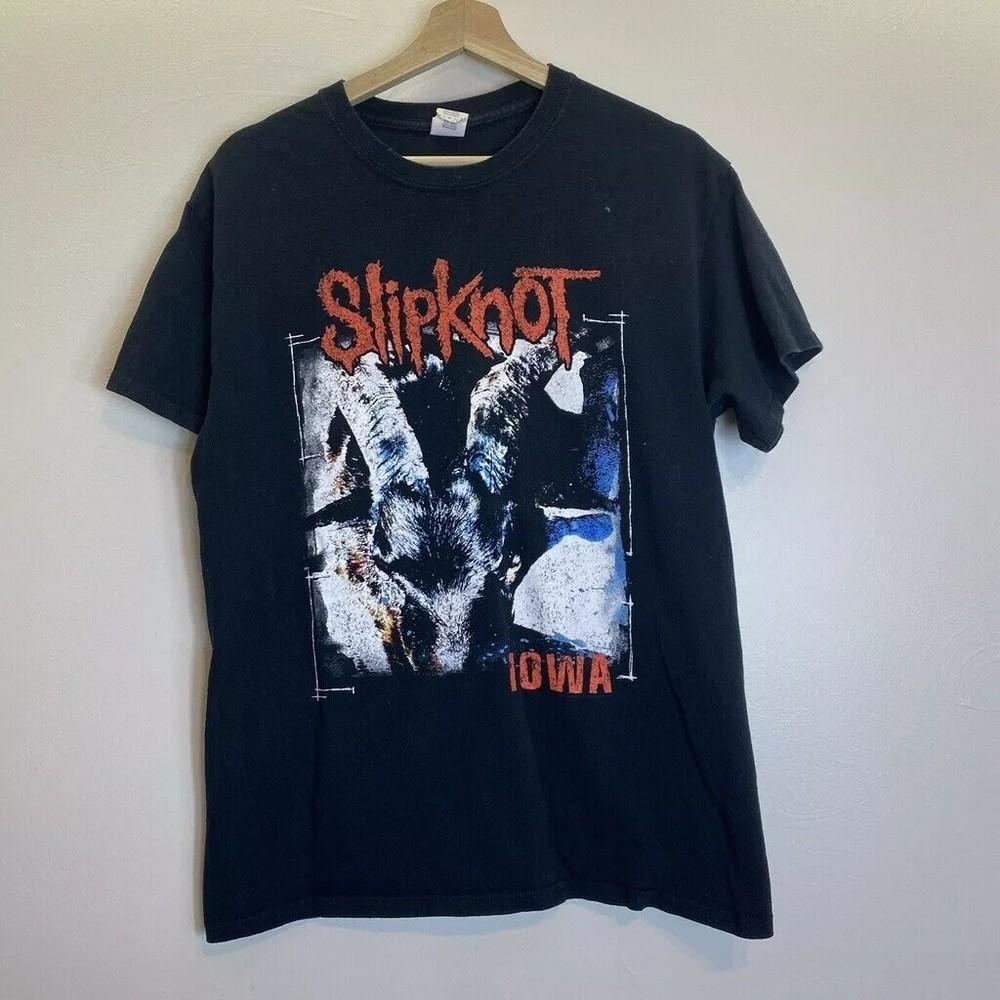 Slipknot Rock Band Black 90#039s Graphic Unisex Tshirt For Men Women S5XL Unisex T-Shirt M