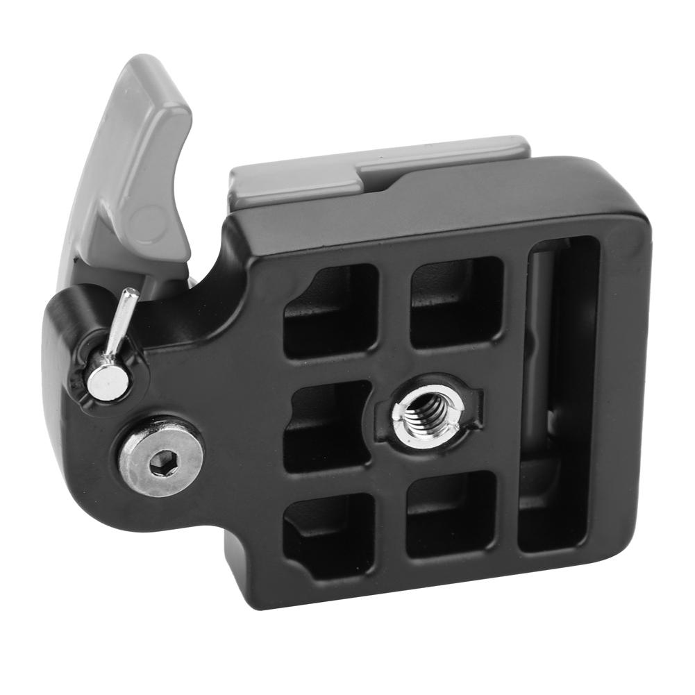 Aluminum Alloy Quick Release Clamp Adapter Plate for DSLR Camera Tripod Ball Head