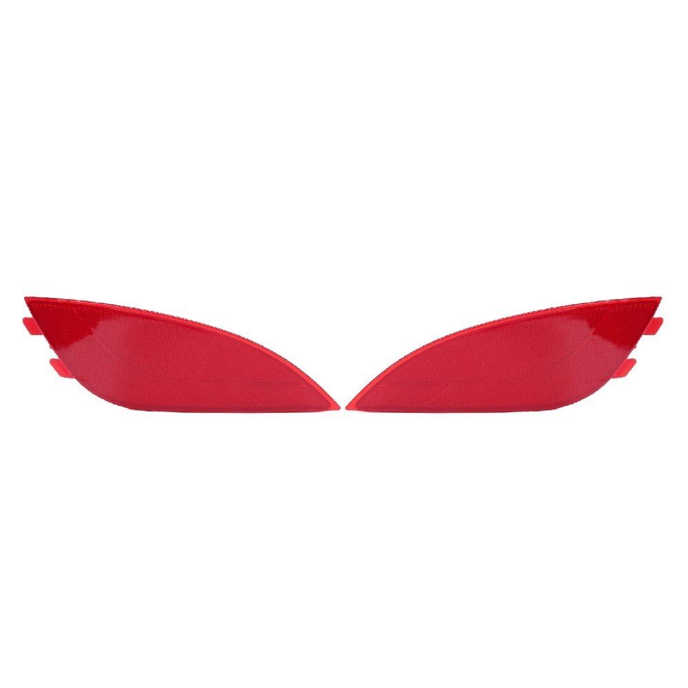 2PCS 924062S100, 924052S100 Bumper Reflector ABS Rear Marker for Tucson 2010-2015 For Rear Bumper Bumper Reflector