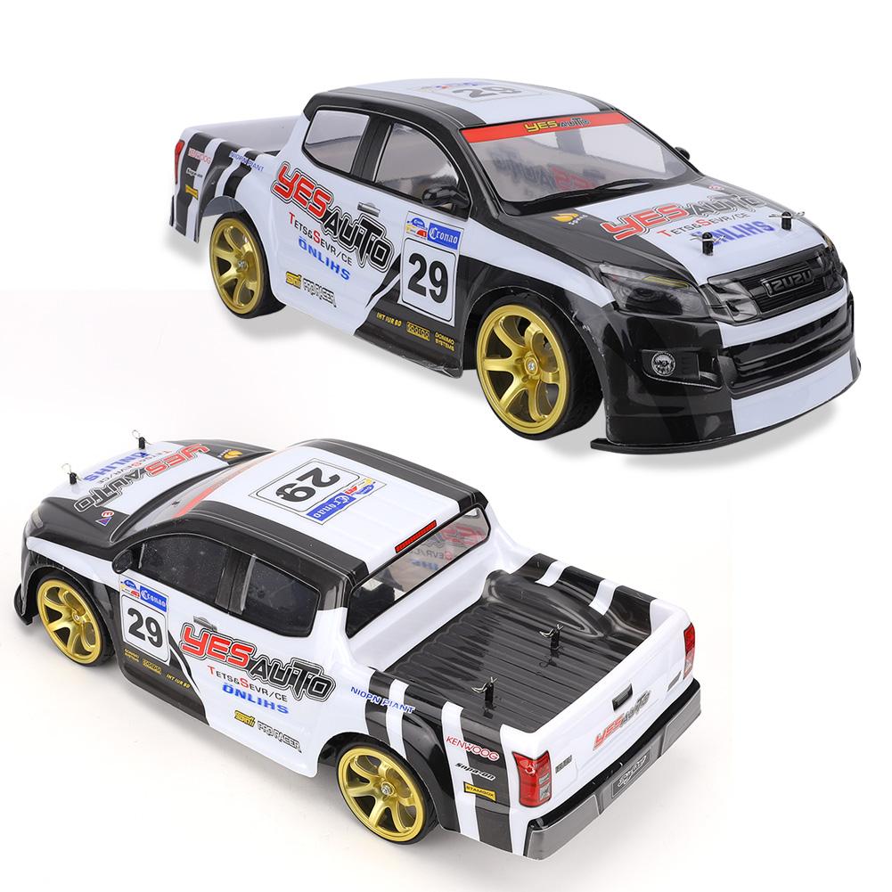 1:10 Large RC Vehicle 2.4G Remote Control Dual Mode Four Wheel Drive Electric Racing Car Model Toy