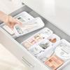 8Pcs/set Sundries Storage Plastic Boxes Multi-functional Divided Storage Box Plastic Makeup Organizer Desk Drawer Storage Tray