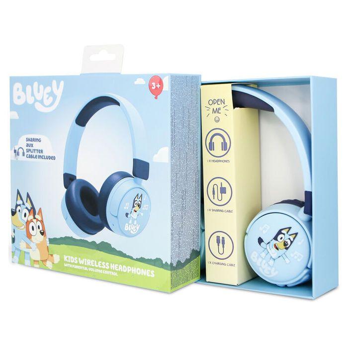 Casque audio enfant - otl technologies - bluey - sans fil - 85 db - 24 heures d'autonomie
