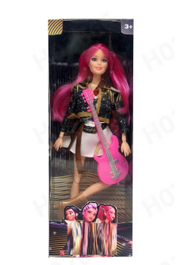 Monster Hunting Witch Doll with Music, 12 Joints, Colorful Lights & Cartoon Theme Song