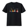 Neues limitiertes Klaviertastatur-T-Shirt für Spieler und Keyboarder S 3XL Vintage-Waschung Grafik Vielseitig Mode Stilvoll Weich