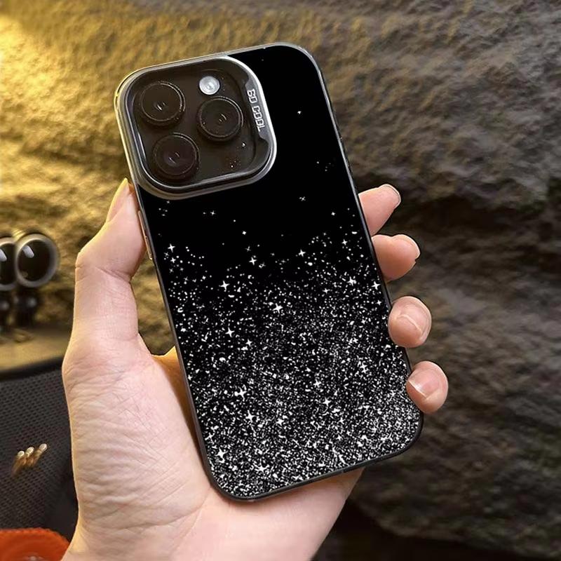 Dark Starry Sky Pattern Phone Case for Samsung Galaxy S25 S24 Ultra S23 S22 Plus S21 S20 FE A55 A54 A53 A35 A34 A15 Cover