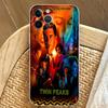 YNDFCNB Welcome To Twin Peaks Transparent Phone Case For IPhone 16 15 14 13 12 11 Pro Max Plus Soft Cover