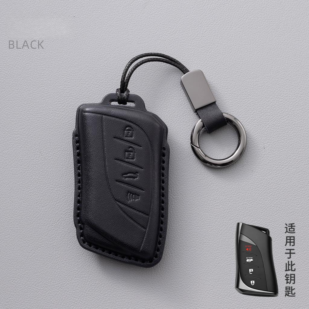 Funda Protectora de Piel Genuina para Llave Inteligente de Coche Llavero Para Lexus Nx Es Ux Us Rc Lx Gx Is Rx 200 250H 350H Ls 450H 260H 300H Ux200