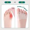 Silicone Toe Separators- Toe Separator for Women, Hallux Valgus Relief - Toe Straightener & Spacer for Women & Men