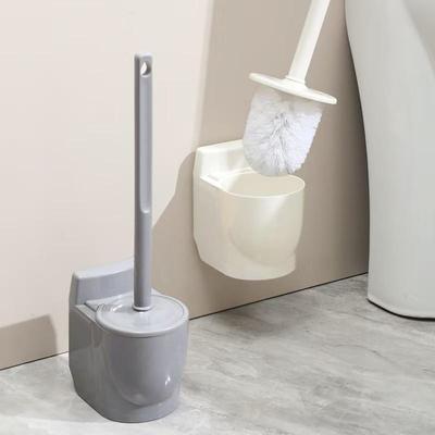 Wall-Mounted Toilet Brush Set with No Dead Corners