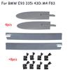 12x For BMW E93 335i 430i M4 M3 Convertible Roof Top Hinge Cover Left Right Clip