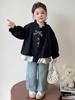 Girls' Korean Style Jacket with Bow - 2025 Spring/Autumn Lightweight Fashion Top