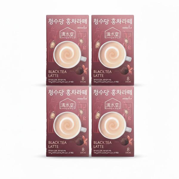 Cheongsudang Black Tea Latte 8P x 4EA