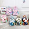 Kids School Backpack With Animal Pattern Lightweight Durable For Educational Use