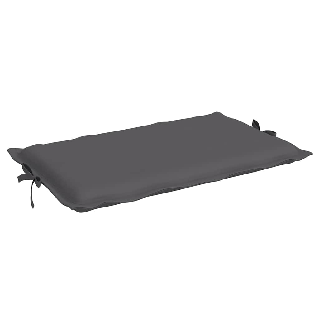 Sun Lounger Cushion Anthracite 186 x 58 x 4 cm Oxford Fabric