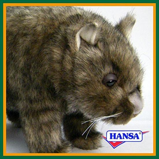 HANSA Plush Toy 3249 Wombat 28 POSEABLE WOMBAT