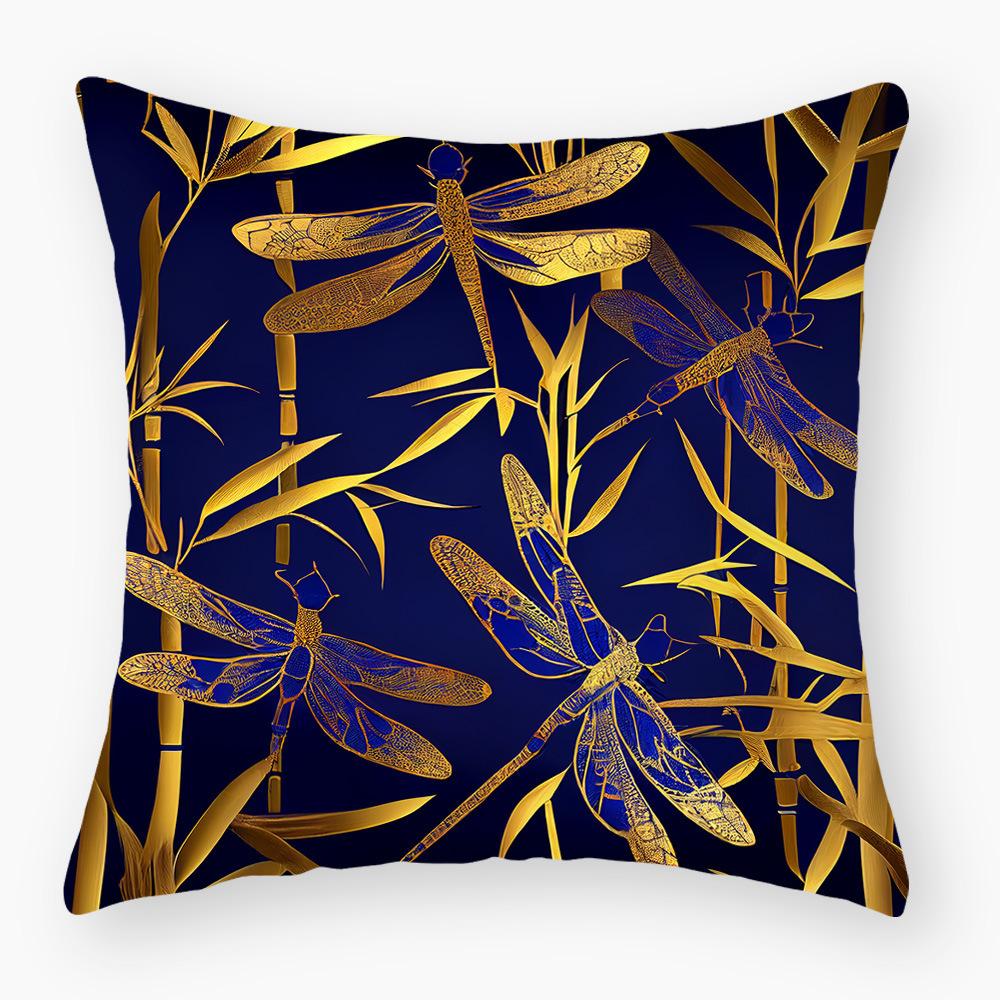 New Plant Floral Printed Sofa Pillowcase Source Waist Pillowcase