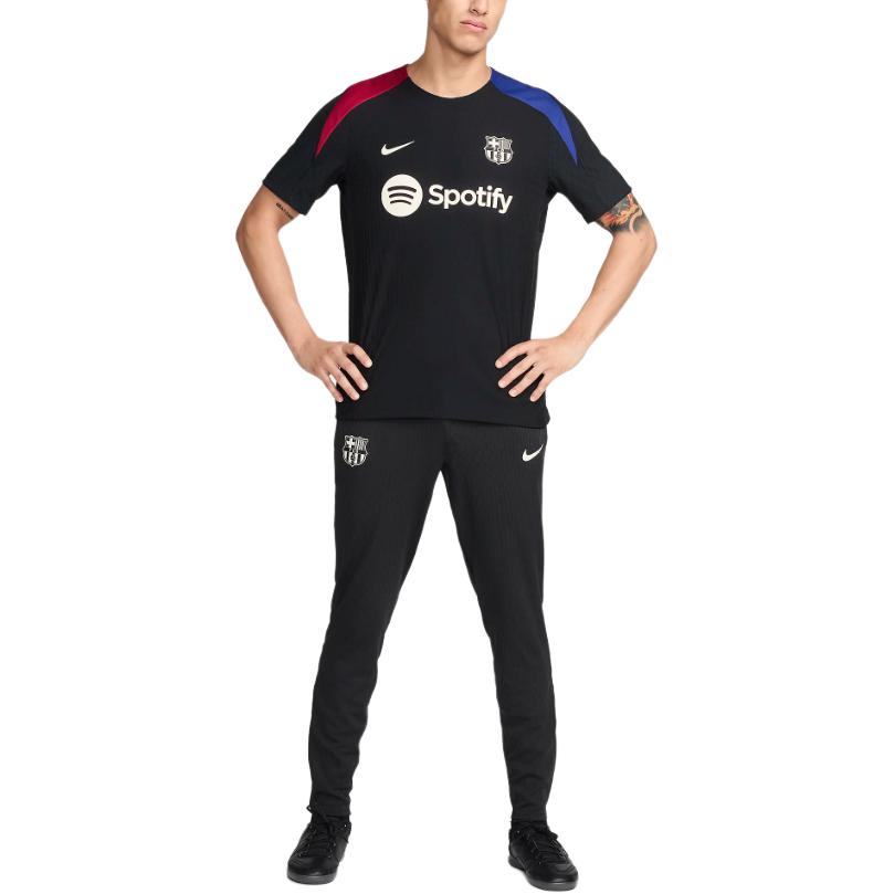 New Nike Dri FIT ADV FW24 Strike Elite Soccer Jerseys Men's Black/Noble Red/Deep Royal Blue/Light Oregon Woody Brown FN9258-011