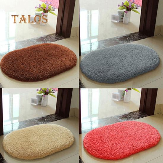 Αντιολισθητικό μαλακό χνουδωτό απορροφητικό χαλί σπιτιού Διακόσμηση χαλάκι πόρτας ντους δαπέδου μπάνιου