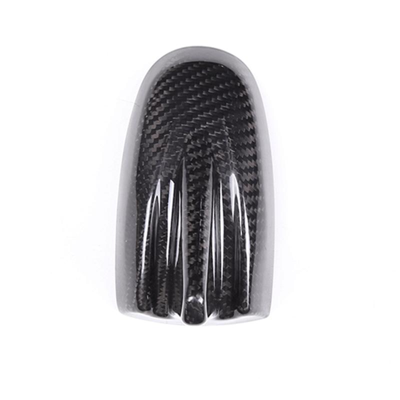 For Maserati Ghibli 2014-2019 Real Carbon Fiber Car Roof Shark Fin Antenna Trim Cover Car Styling