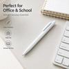 10 PCS/Pack Retractable Minimalist White Ballpoint Pen