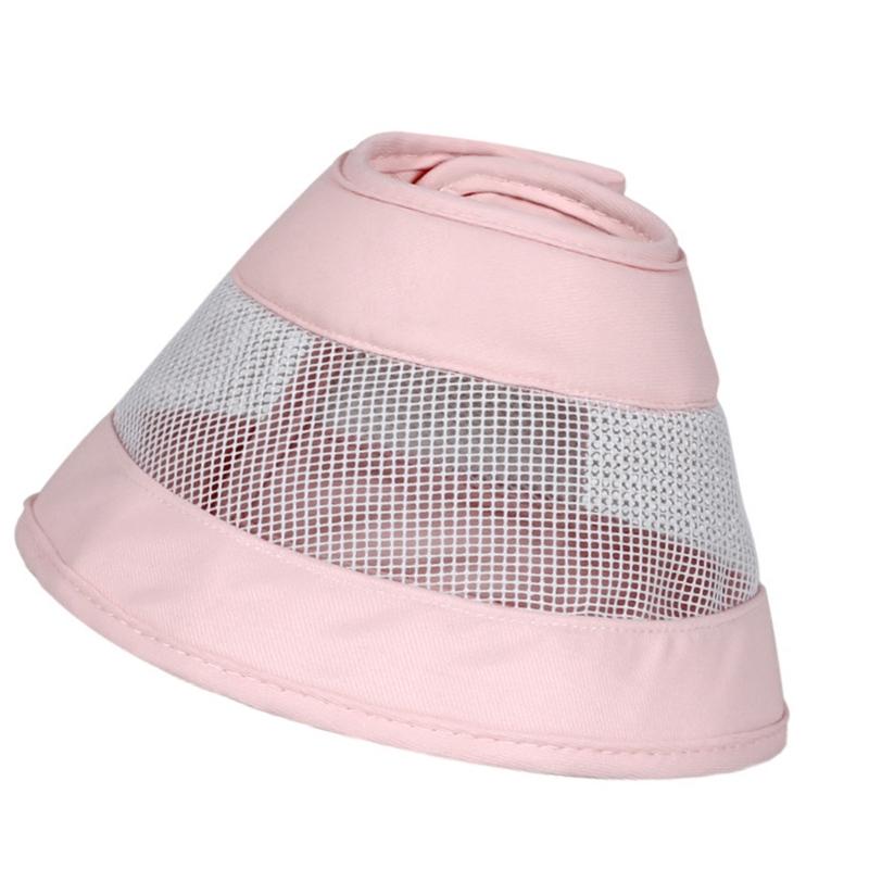Elizabethan Collar for Cats Biting Licking Proof Dog Breathable Collar Neck Wound Protectors Dog Injury Recovery Collar
