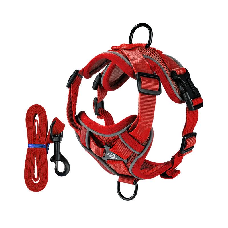 Anti-Escape Adjustable Cat Harness & Leash Set for Outdoor Walking