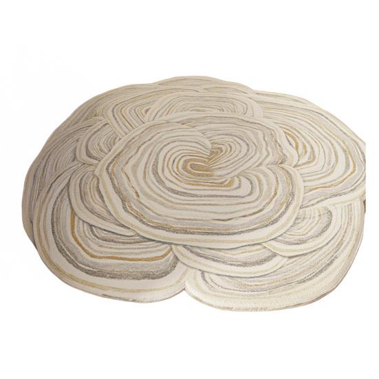 

Коврик для пола Нескользящая основа Цветочный дизайн Легкий в уходе Универсальный коврик Гостиная Ванная Кухня Домашний декор 60cm E