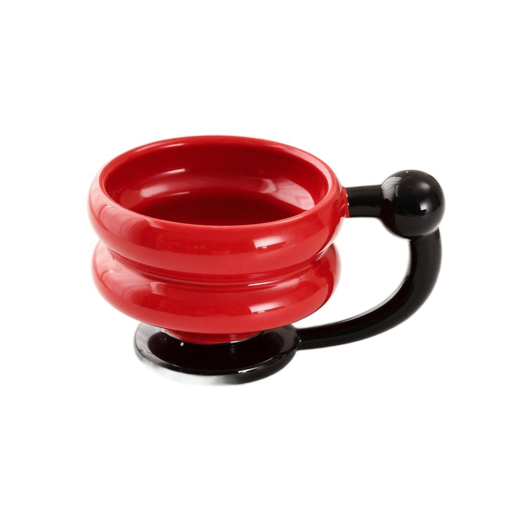 Ceramic Coffee Mug - Elegant Tea Cup for Daily Use, Desktop Decoration, New Home Decor