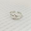 Fashionable Distressed Star Open Ring for Women - Sweet & Fresh Style