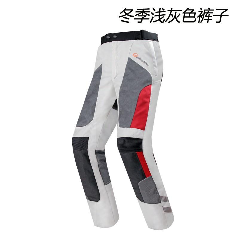 Mens Motorcycle Riding Suit Set All-Season Off-Road Protective Gear Waterproof Crash-Resistant Jacket Pants