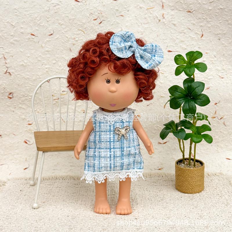 24cm Spanish Mia Potato Doll Dress-Up Set with Plush Outfit