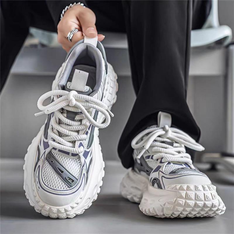 Men S Summer Breathable Mesh Casual Sports Dad Shoes