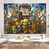 Retro Game MMetal SSlug Gamer Tapestry Customizable Tapestries Of Various Styleswall Hangings Photo Printingwall Hangings