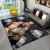 HD The Rock Dwayne Johnson Area Rug,Carpet Rug for Living Room Bedroom Sofa Doormat Decoration, Kids Play Non-slip Floor Mat 3D