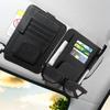 Car Visor Card Holder Registration And Insurance Card Holder Visor Document Organizer With Sunglasses Clip For Vehicle Truck